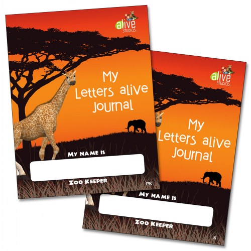 My Letters Alive PreK and Kindergarten Journals Set