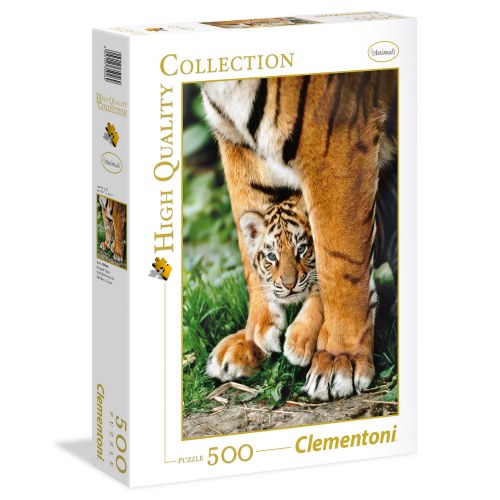 Bengal Tiger Cub - 500 Piece Puzzle - High Quality Collection