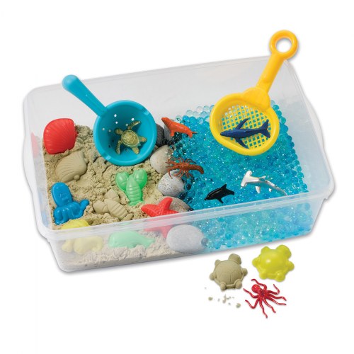 Ocean & Sand Sensory Bin