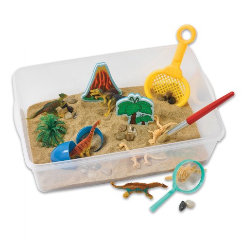 Dinosaur Dig Sensory Bin