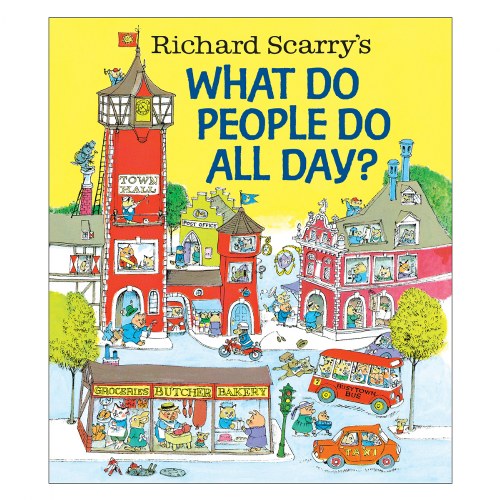 What Do People Do All Day - Hardcover Book