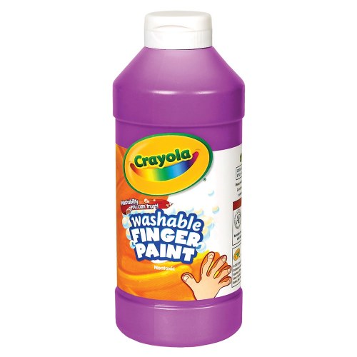 Crayola® Washable Finger Paint - Violet - 16 oz. Plastic Bottle