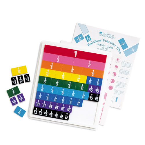Rainbow Fraction® Tiles