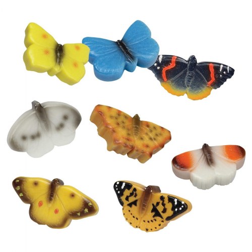 Sensory Play Stones: Butterflies - 8 Pieces