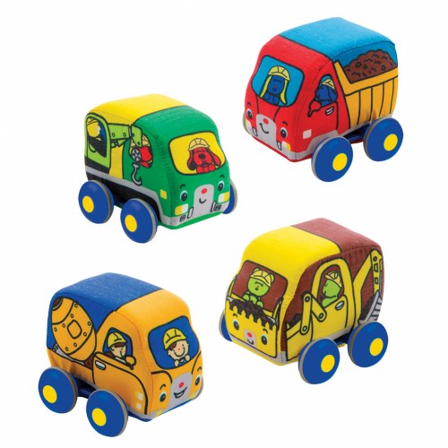 Pull-Back Construction Vehicles - Set of 4