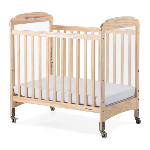 Next Generation Serenity Compact Fixed Side Clearview Crib