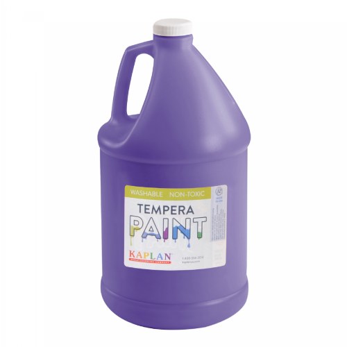 Kaplan Kolors Washable Tempera Paint - Purple - 1 Gallon