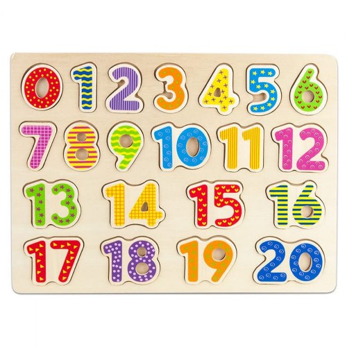 Numbers 0-20 Puzzle