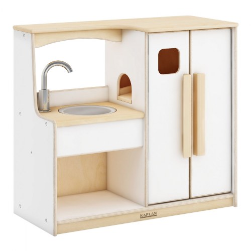 Image of Sense of Place for Wee Ones - Sink and Refrigerator Kitchen