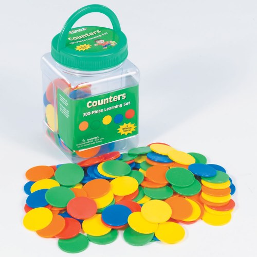 Counters Math Tub -  200 Pieces