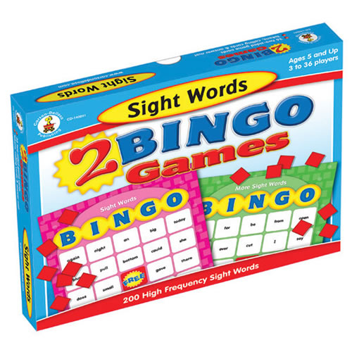 Sight Words Bingo