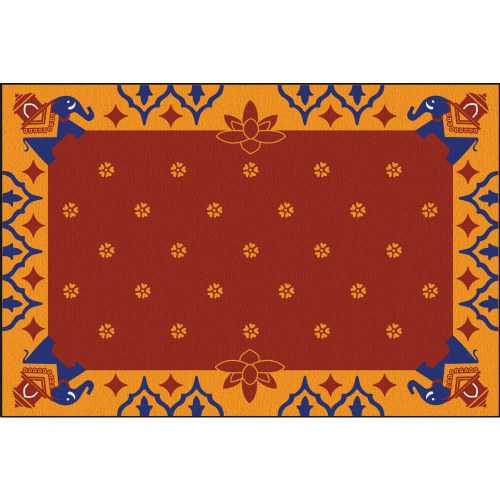 Cultural 4' x 6' Carpet - India