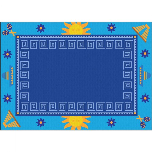 Cultural Carpet - Mexico - 4' x 6' Rectangle