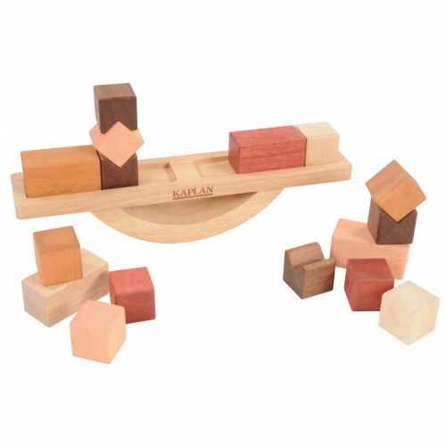 Wooden Block Balance Scale