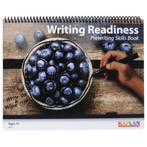 Writing Readiness: Prewriting Skills Book - 16 Dry-Erase, Double-Sided Pages
