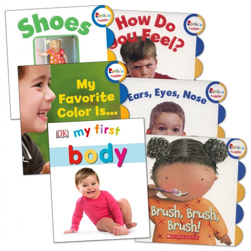 All About Me Toddler Books for Young Readers - Set of 6