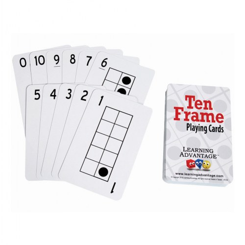 Ten-Frame Playing Cards