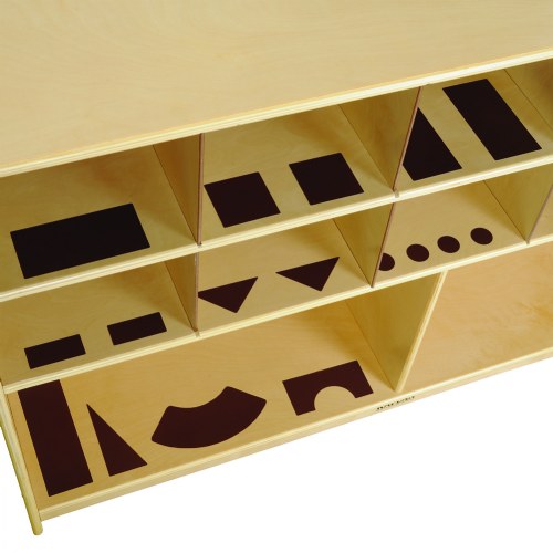Block Labels - 85 Dark Brown, Adhesive, Precut Labels