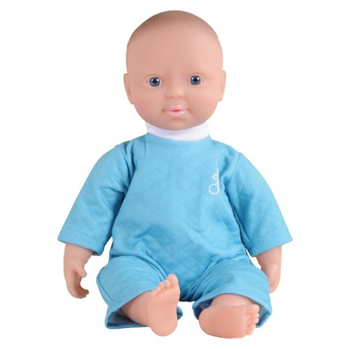 Soft Body 16" Baby Doll with Blanket  - Caucasian
