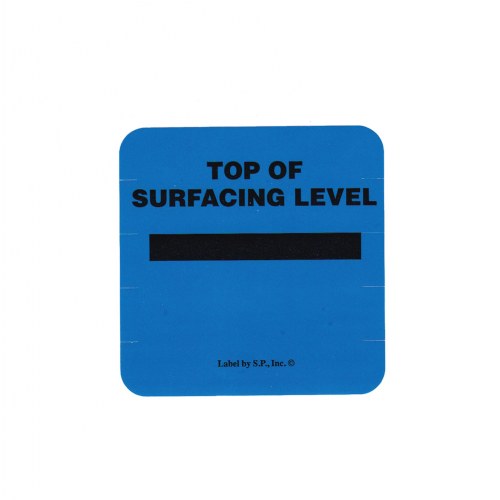 Surfacing Level Marker Label