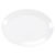 Alternate Image #2 of White Oval Serving Platter