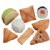 Main Image of Sensory Play Stones: Foods of The World - 8 Pieces