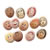 Alternate Image #1 of Tactile Facial Expressions Emotion Stones - 12 Pieces