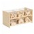 Alternate Image #2 of Carolina Toddler Sturdy Wooden See-All Storage Center with Bins