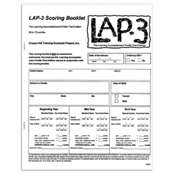 Image of LAP™-3 Scoring Booklets - Set of 20