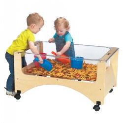 Image of Toddler Sand and Water See-Thru Sensory Table