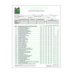 DECA-I/T Toddler Record Forms