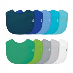 Image of Waterproof Bib 10 Pack - Color Assortment 2