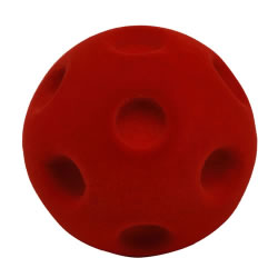 Image of Rubbabu™ 6" Crater Ball - Red