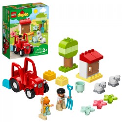 Image of LEGO® DUPLO® Farm Tractor & Animal Care - 10950
