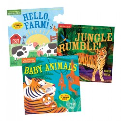 Indestructibles Wordless Animal Books - Set of 3