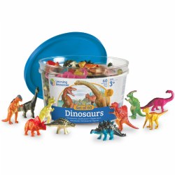 Image of Dinosaur Counters - 60 Pieces