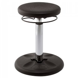 Image of Adjustable Wobble Chair 16.5" - 21.5" - Black