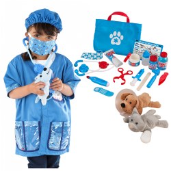 Image of Veterinarian Dress Up & Accessories Playset