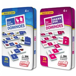 Image of Ten Frame & First Words Dominoes Game Set