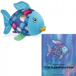 Image of The Rainbow Fish Plush and Book