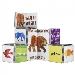 Image of MAGNA-TILES® - Eric Carle Brown Bear, What Do You See?