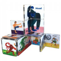 Image of MAGNA-TILES® - Eric Carle From Head To Toe Building Set