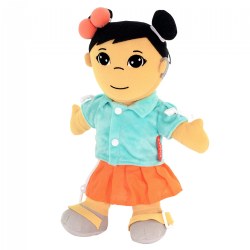 Image of Fastening Learn To Dress Doll - Female with Cochlear Implant