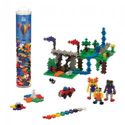 Image of Plus-Plus® 240 Piece Basic Color & Baseplate Duo