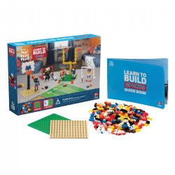 Image of Plus-Plus® Learn to Build Sports - 380 Pieces & 2 Baseplates