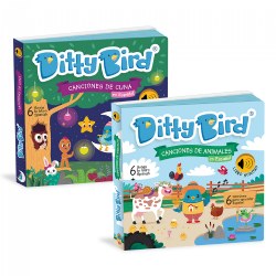 Image of Ditty Bird Song Books in Spanish - Set of 2