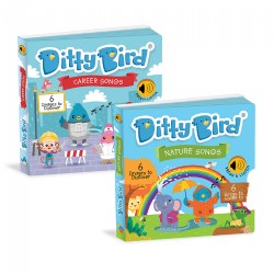 Ditty Bird Nature and Career Song Books - Set of 2