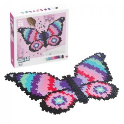 Image of Plus-Plus Puzzle By Number® - 800 Piece Butterfly Puzzle