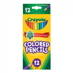 Image of Crayola® 12-Pack Eco-Friendly Bright Colored Pencils