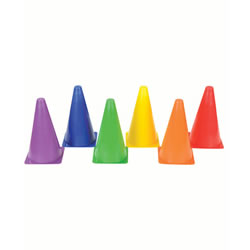 Image of Colorful Assorted Rainbow Cones